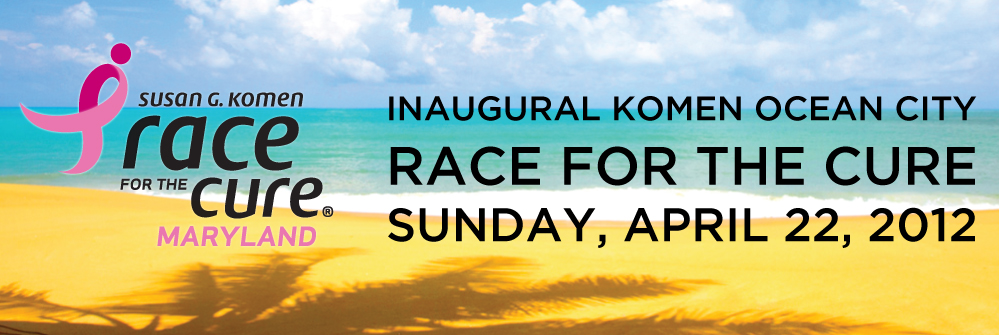Inaugural Komen Maryland Ocean City Race for the Cure